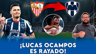 ASÍ JUEGA el argentino LUCAS OCAMPOS  Nuevo REFUERZO de los RAYADOS [upl. by Aneri]