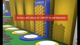 Beesmas Trading and Quests  Bee Swarm Simulator BSS Roblox [upl. by Katha]