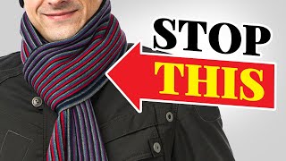 Stop Styling Your Scarf Wrong How To Wear Scarves Like A Man [upl. by Aliehs735]