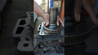 Sleeves Liner Fitting Boring Engine Repair Workshop Shorts Video Akal Sahaye Motors [upl. by Enitsej239]