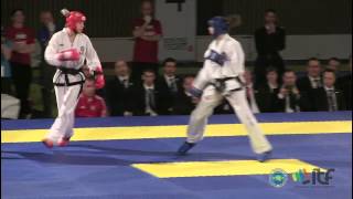 TaekwonDo ITF  Free Sparring Highlights [upl. by Darcia]