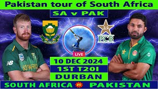 South Africa vs Pakistan  SA vs PAK  1st T20I of Pakistan tour of South Africa 2024 Live [upl. by Tellford]