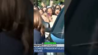 Kamala Harriss Triumphant Return to the White House [upl. by Dyoll]