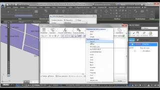 Etiquetar con Autocad Map [upl. by Sokin268]