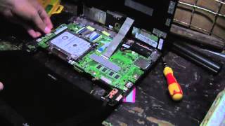 Asus Eee PC X101CH  Replace Keyboard or Hard Disk Drive [upl. by Pen]