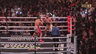 David Benavidez vs Caleb Plant 03 25 2023 [upl. by Ahsiekat]