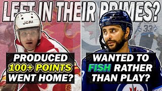 NHL Players Who Left In Their Primes [upl. by Godfree895]