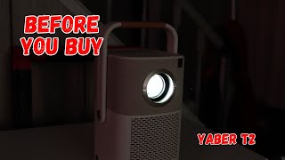 Yaber T2 Portable Projector Review  What To Know Before You Buy [upl. by Moriarty262]