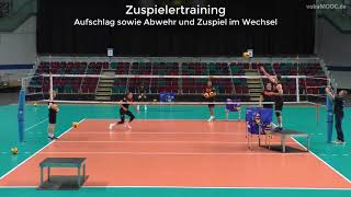 Zuspielertraining mit Abwehr  Andrea Giani [upl. by Friedlander]