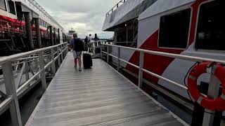 Boarding the Fast Ferry to Provincetown [upl. by Eerrahs427]