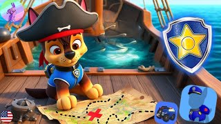 PAW Patrol Pirate Chase amp Treasure map MiniCartoon❌🗺️ MrPeterman HD [upl. by Borries159]