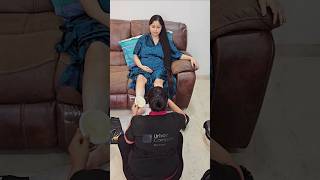 My 8 Months Pregnancy Pamper Pedicure at Home 😍 shorts ytshorts pedicure beautyhacks [upl. by Hendon]