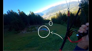 Proxy Speedflying at Kronplatz [upl. by Nnawtna958]