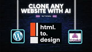 How To Clone Any Website with AI and publish it online for FREE  by Yotako [upl. by Edmead]