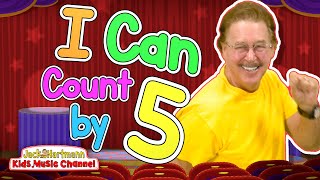 I Can Count By 5  Jack Hartmann [upl. by Bohon981]