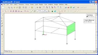 MAXSURF Multiframe  Sketching Structures [upl. by Mixie95]