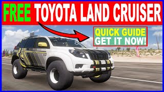 Forza Horizon 5 How To Get and Unlock FREE Toyota Land Cruiser Arctic Trucks At37 2016 Quick Guide [upl. by Holds]