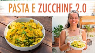 SE HAI 2 ZUCCHINE PREPARA QUESTA PASTA CHE PIACE A TUTTI  TOUR DEL NOSTRO ORTO 🥬  Elefanteveg [upl. by Venn]