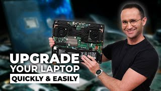 How to Upgrade Your Laptop Memory Storage and WiFi [upl. by Irpac]