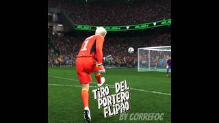 Tutorial Tiro del PORTERO FLIPAO en FC25 [upl. by Rattray]