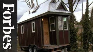 Engineers Tiny House On Wheels  Forbes [upl. by Ecitnerp]