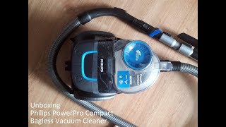 Philips power pro compact bagless vacuum cleaner [upl. by Hnacogn]