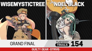 Tuesday Trials 154 GGST Grand Final  WiseMysticTree Millia vs Noel Black ABA [upl. by Tewfik795]