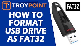 How to Format Any Drive as FAT32 [upl. by Pollitt]