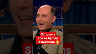 Simpsons voices by Dan Castellaneta 😂😂😂 [upl. by Weiser353]