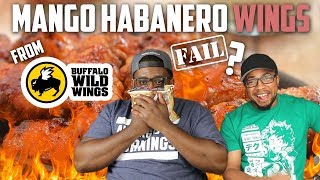 Mango Habanero wings challenge  Fail [upl. by Teodoor]