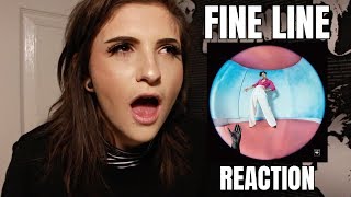 HARRY STYLES quotFINE LINEquot REACTION [upl. by Trey339]