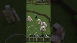 Evokers vs iron golems in Minecraft [upl. by Oramlub]