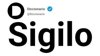 Sigilo Significado En Español [upl. by Ecnarolf]