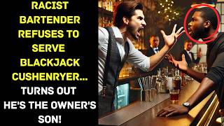 RACIST BARTENDER REFUSES TO SERVE BLACK CUSTOMER TURNS OUT HES THE OWNERS SON [upl. by Vadim]