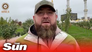 Close Putin ally Ramzan Kadyrov reveals 23 soldiers died in Ukrainian shelling attack [upl. by Irrol527]