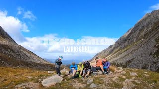 Rugged Scotland  Running the Lairig Ghru pass [upl. by Yehudit]