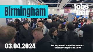 Birmingham Jobs Fair  03042024 [upl. by Cahra]