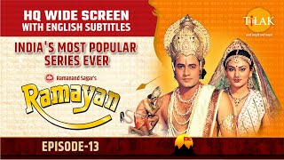 Ramayan EP 13  श्री राम के राज्याभिषेक की तैयारी  HQ WIDE SCREEN  English Subtitles [upl. by Xever398]