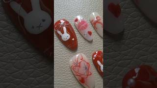 Custom Nails Miffy editioncustomnail nailart kukupalsu fakenails handmadenails pressonnails [upl. by Tedd707]