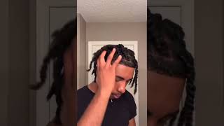 TUTORIAL DE TWIST  CABELO MASCULINO  Credit jalenj [upl. by Bertle]