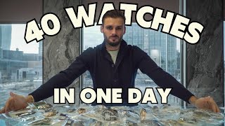 40 WATCHES IN ONE DAY 😮‍💨  Trotters Jewellers [upl. by Assirim]