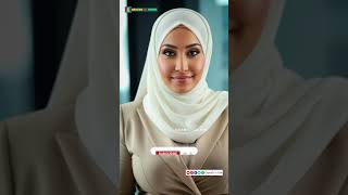 AI Art Showcase Muslim Businesswoman in Hijab  Stylish amp Professional Lookbook hijabi hijabers [upl. by Lexie]