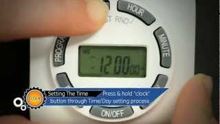 GE  15089 7Day Digital Timer  Setup Guide [upl. by Xaviera]