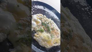 how to make 🆕 tricks new version egg half fry। shorts trending cooking short [upl. by Atelahs]