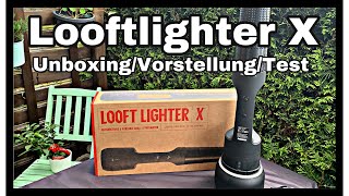 Looftlighter X Unboxing  Vorstellung  Produkttest [upl. by Hamfurd331]