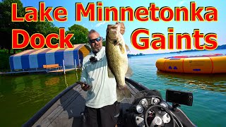 Lake Minnetonka Dock Fishing [upl. by Araihc]