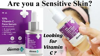 Derma co 10 Vitamin C serum  Best Vitamin C serum for sensitive skin [upl. by Sanders]