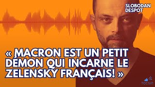 « Macron est un petit démon qui incarne le Zlensky français »  Slobodan Despot [upl. by Sirad657]