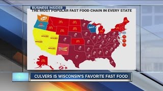 Culvers is Wisconsins favorite fast food [upl. by Olette710]