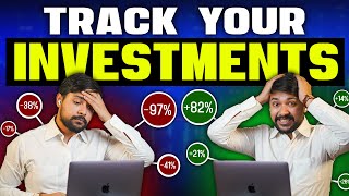 How to track your investments like Big Bull 👑 Stock Analysis  Fundamental Analysis  Harsh Goela [upl. by Grubman642]